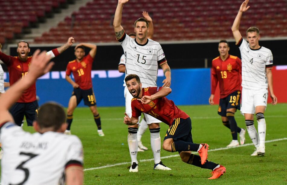 España empata 1-1 con Alemania en el arranque de la Liga de Naciones