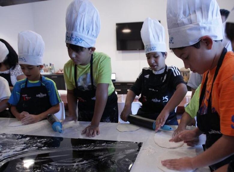 Beneficios de los niños en la cocina