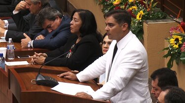 Valderrama destaca las 48 leyes aprobadas durante su periodo e investigación a Moncada Luna