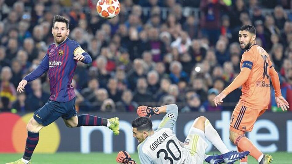 Barcelona clasifica de la mano de Messi