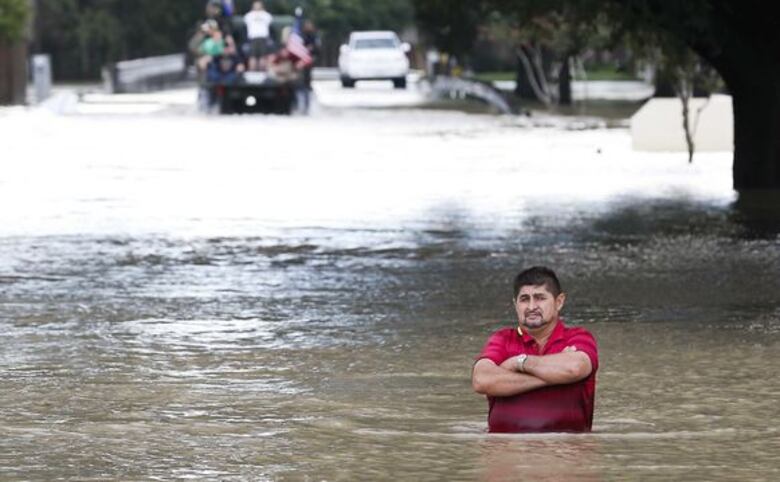 La tormenta Harvey llega a Luisiana