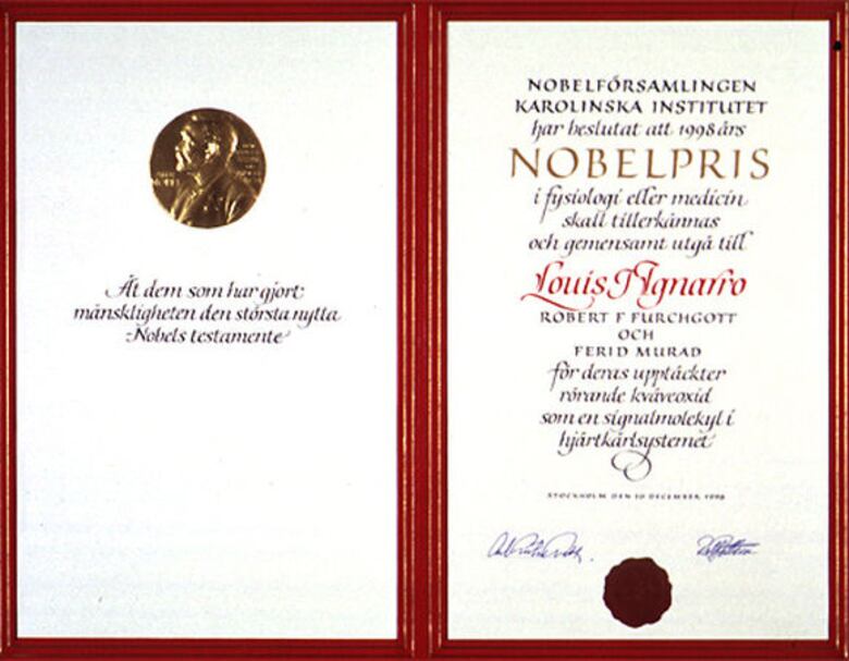 Louis Ignarro, un 'Nobel' promotor de salud