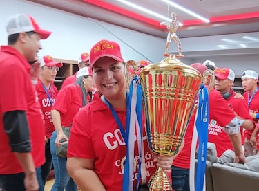 ‘Mi trabajo fue fortalecer su confianza’, dice Karina Bourdett, psicóloga del equipo de Coclé 