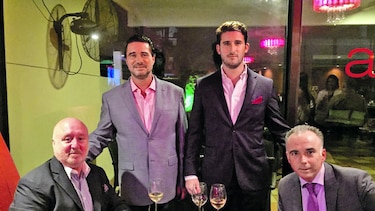 A-banda y H. Tzanetatos celebran Cena Maridaje