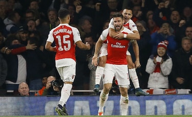 Arsenal sigue con vida en la Champions tras superar al Bayern Múnich