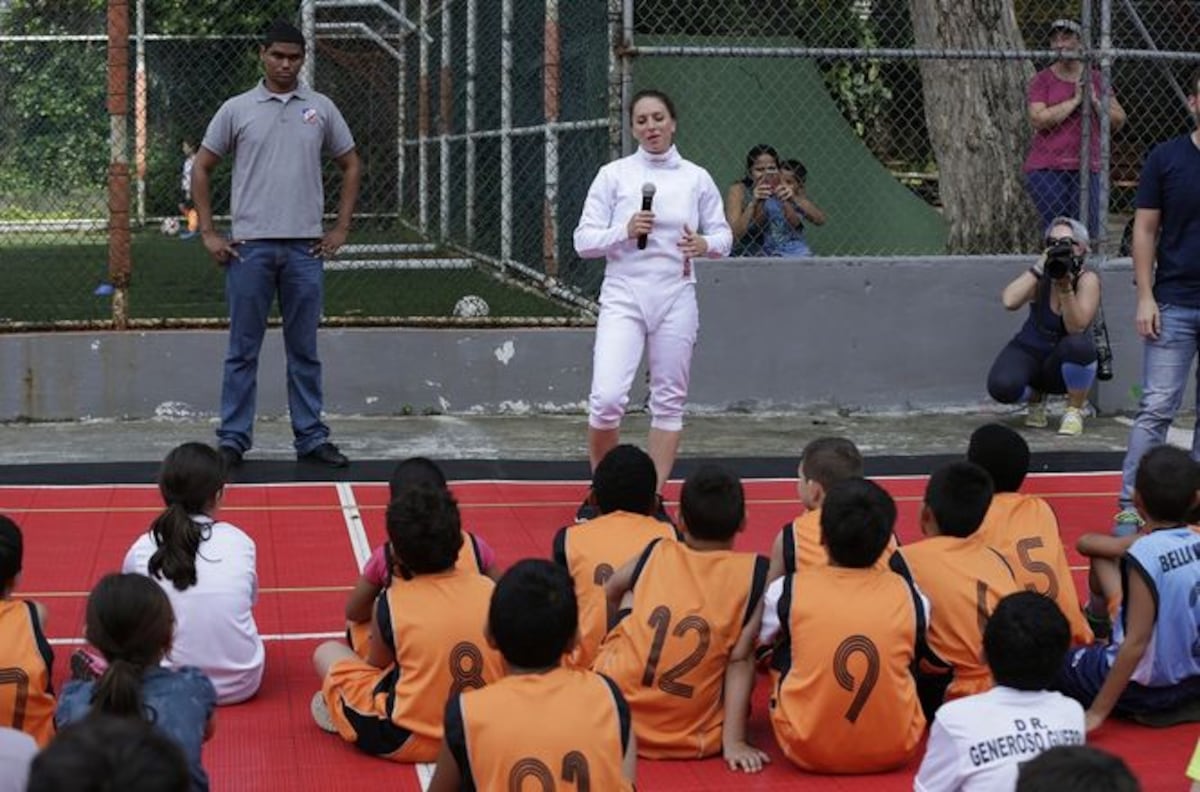 Grench comparte sus secretos de la esgrima