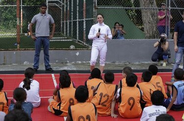 Grench comparte sus secretos de la esgrima