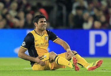 Diego Costa sufre una lesión muscular en la pierna derecha, pero sin rotura