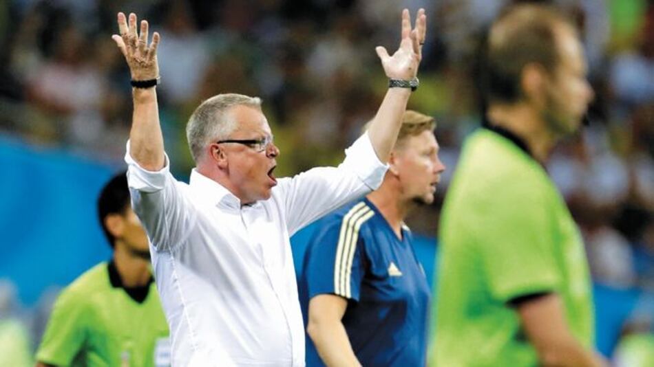 Técnico de Suecia, enojado con alemanes