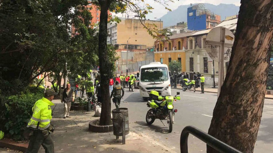 ELN se adjudica ataque en centro de Bogotá que dejó un policía muerto