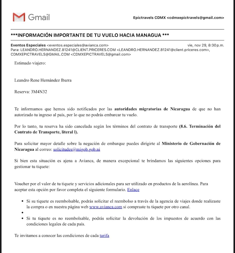 Activista cubano pide asilo en Perú tras quedar varado en Lima y ser rechazado por Nicaragua