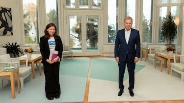 Una adolescente se convierte en presidenta de Finlandia por un día