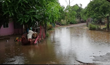 Fuerte aguacero deja varias afectaciones en Chitré