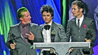 Green Day entra al Salón de la Fama
