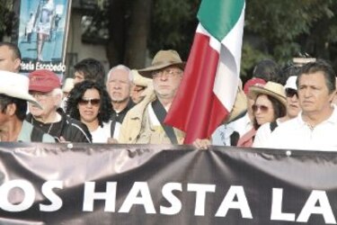 Arranca la marcha por la paz en México