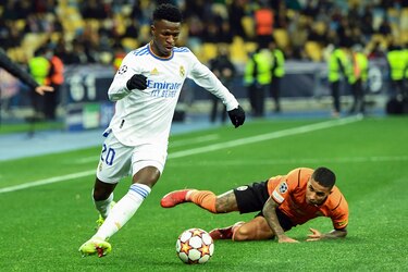 Real Madrid golea 5-0 al Shakhtar, Inter frena al Sheriff Tiraspol