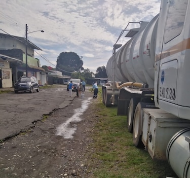 Detectan la presencia de aceite en la toma de agua cruda de la potabilizadora de Bongo, en Chiriquí