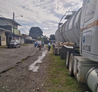 Detectan la presencia de aceite en la toma de agua cruda de la potabilizadora de Bongo, en Chiriquí