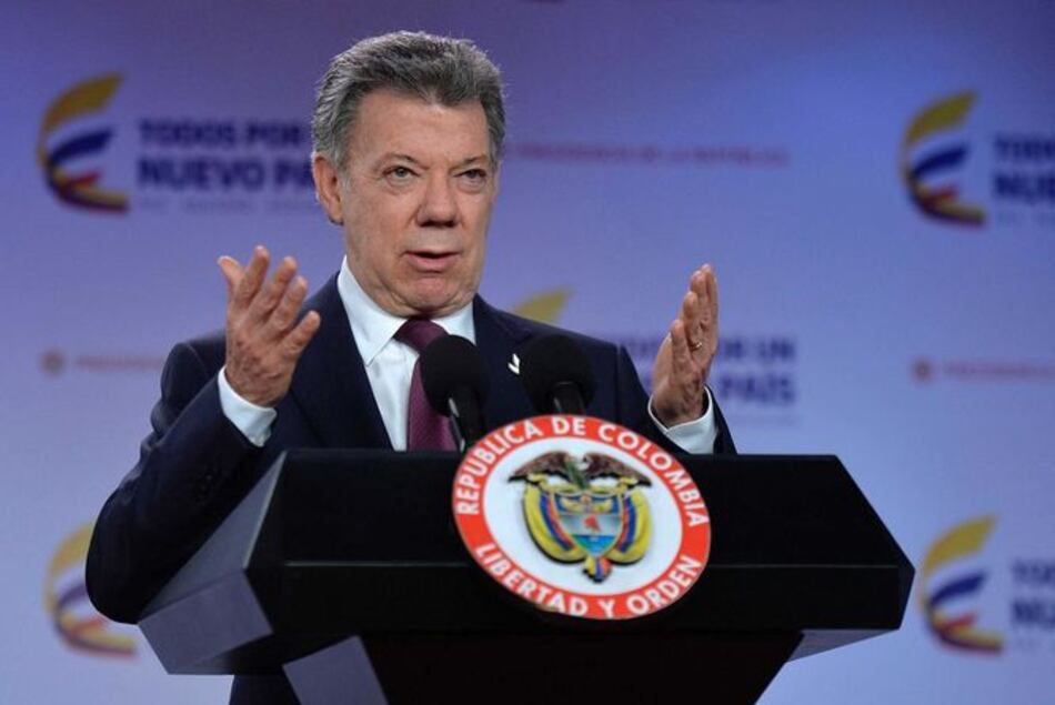 Santos declara cese al fuego con guerrilla FARC hasta el 31 de octubre