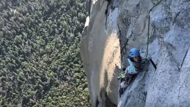 Una niña de 10 años se convierte en la más joven en trepar el famoso muro El Capitán