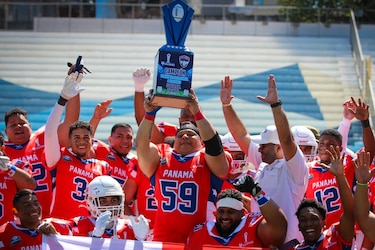 Panamá reafirma su dominio regional en football americano con título en el Torneo 4 Naciones