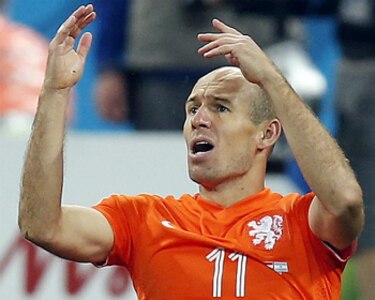 Robben: Me pareció que Argentina estaba esperando por los penaltis'