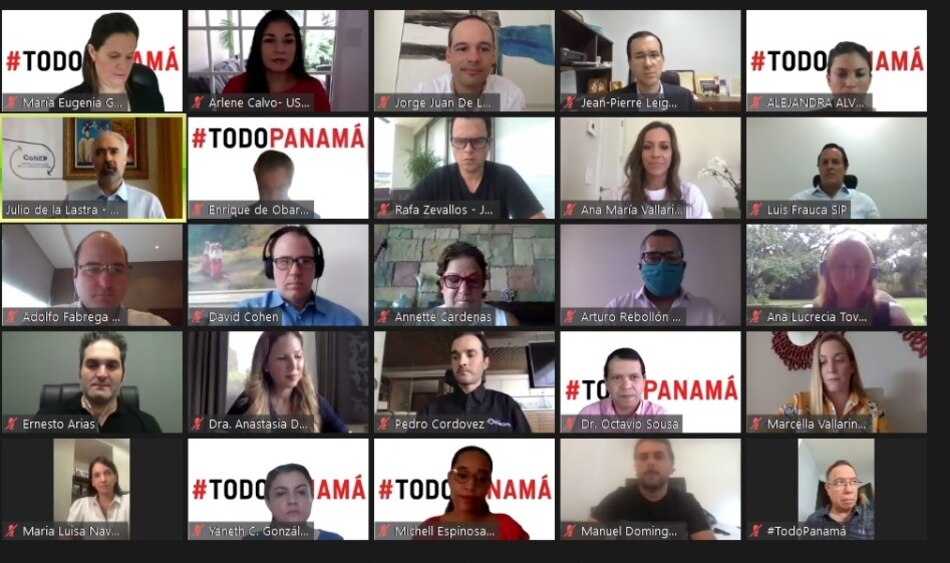 Lanzan iniciativa #TodoPanamá, un programa para dar respuestas a los efectos de la pandemia