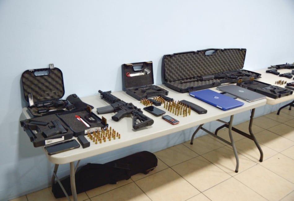 14 armas de fuego de Operación Furia no eran propiedad del Senan