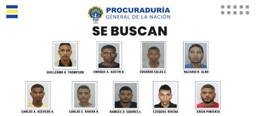 Estos son los 24 hombres más buscados por las autoridades
