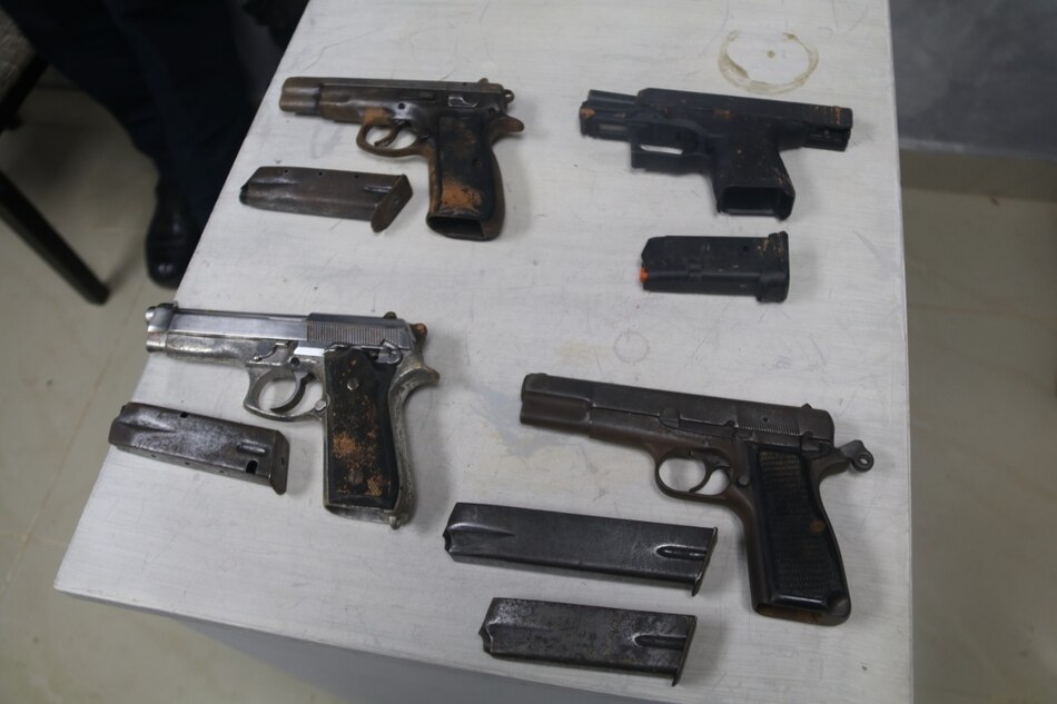 Policía decomisa armas, municiones, drogas y celulares en pabellones 13 y 14 de La Joyita