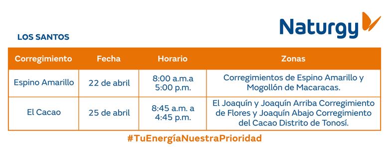 Trabajos de mantenimiento en la red eléctrica del 21 al 27 de abril 2025