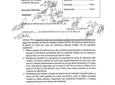 ¿Qué incluye la más reciente propuesta de modificación al proyecto de ley que reforma la CSS?