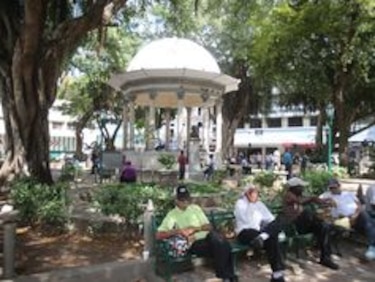 El centro del arrabal