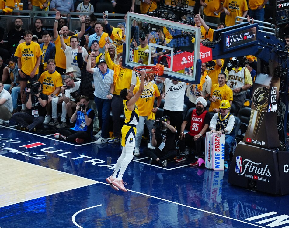 Indiana funde a Oklahoma y toma ventaja en la serie