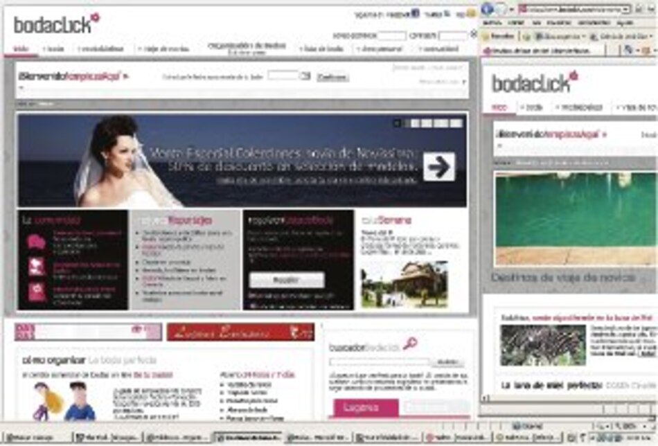 Organice su boda por la internet