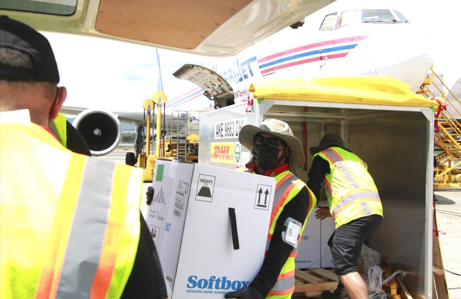 Llega nuevo embarque de vacunas, Panamá supera las 7.8 millones de dosis contra la Covid-19 recibidas