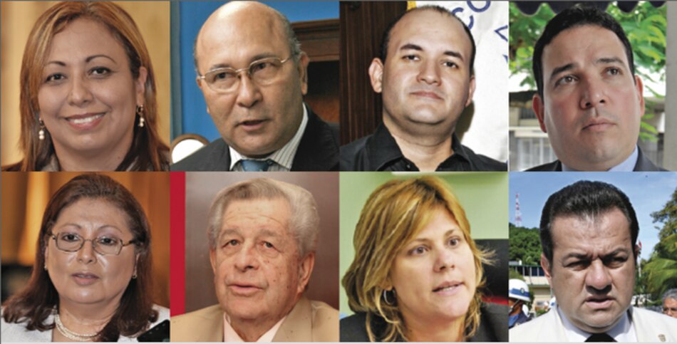 Ocho candidatos, y un cargo
