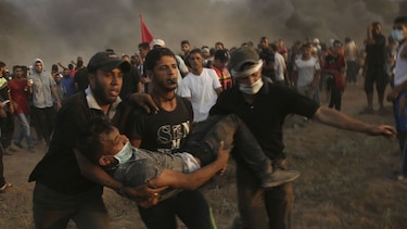Soldados israelíes matan a tres palestinos en enfrentamientos en Gaza