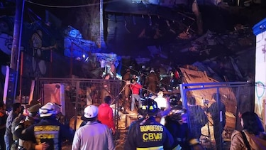 Al menos cuatro muertos tras derrumbe en el puerto chileno de Valparaíso