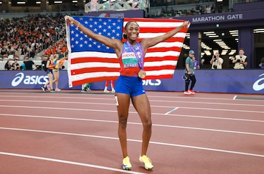 Oblique Seville y Melissa Jefferson, nuevos reyes mundiales de la velocidad