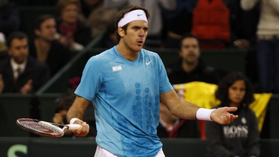Del Potro se rinde ante el poderío de Ferrer