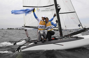 Santiago Lange y Cecilia Carranza ganan el segundo oro argentino