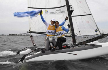 Santiago Lange y Cecilia Carranza ganan el segundo oro argentino