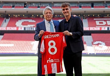 Antoine Griezmann amplía contrato con el Atlético de Madrid hasta 2027