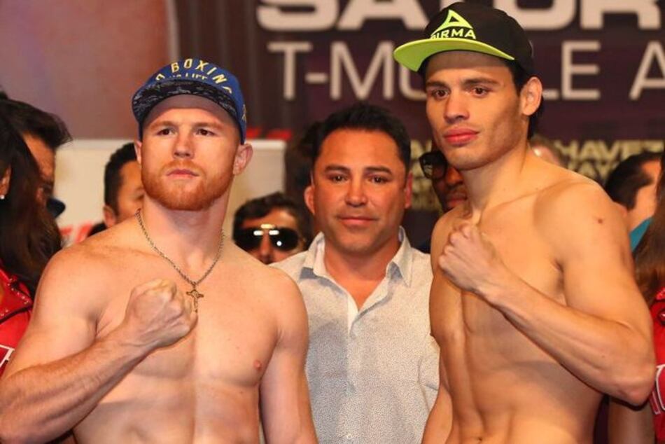 Canelo Álvarez y Chávez Jr. dan con el peso pactado