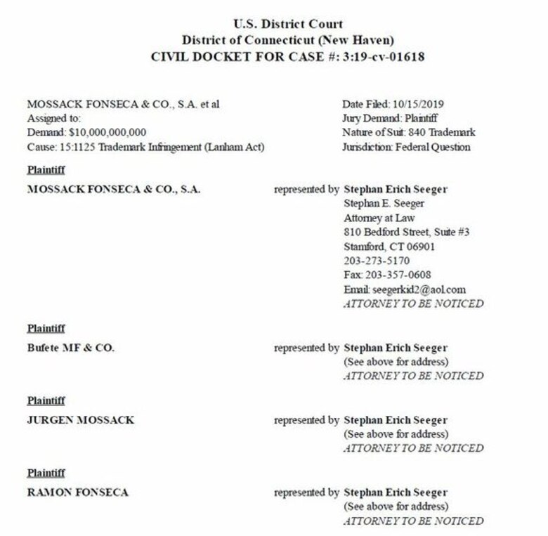 Mossack y Fonseca reclama $10 mil millones a Netflix por la película 'The Laundromat'