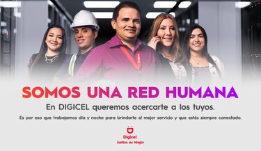 Digicel lanza su campaña de “Somos una red humana”