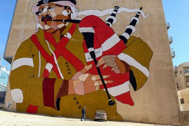 Grafiteros de Jordania buscan darle una nueva vida a los muros de Amán