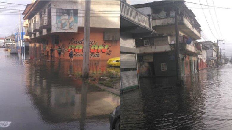 Lluvias provocan estragos en la provincia de Colón