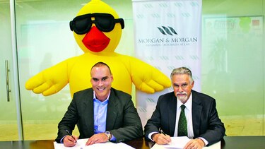 Morgan & Morgan apoya la carrera del patito de hule